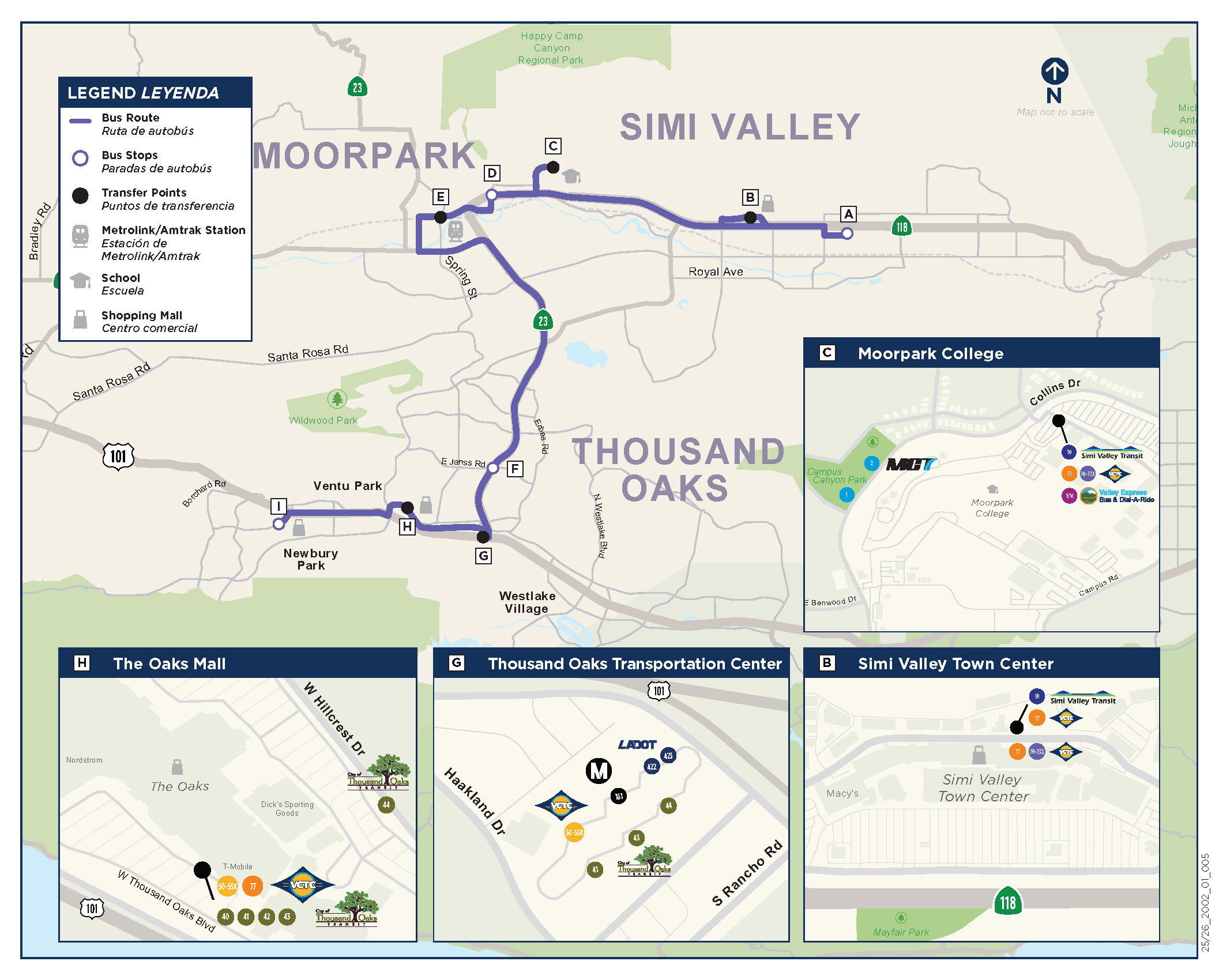 East County system map