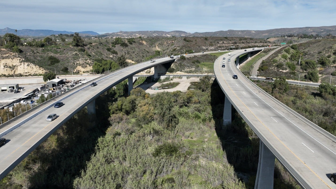 New Aerial View of Bridge