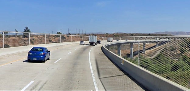 Rendering of bridge barrier