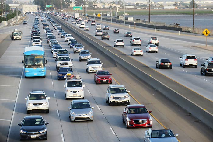 Traffic on the 101 in Camarillo